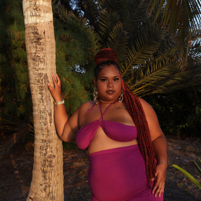 PURPLE HAZE | SKIRT SET