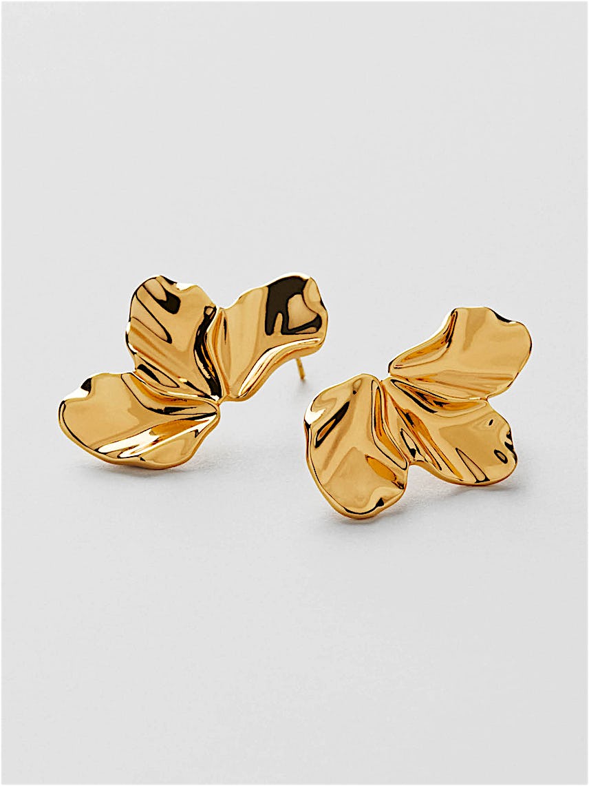 Liquid Luxe Earrings - Sleek Statement Shine – CURVYSZN