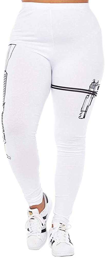 BIG TOYS BIG NOISE | WHITE LEGGINGS